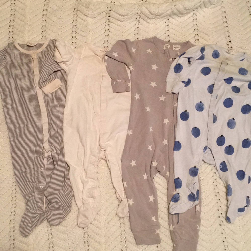 Baby Gap Organic Cotton Sleeper Bundle